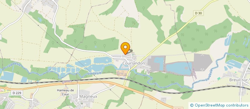 localisation de l'entreprise INDIVISION CRESPIN PIERRE  CHAUMUZY