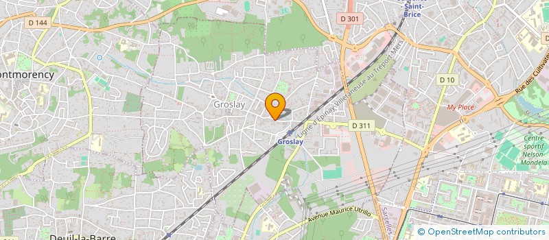 localisation de l'entreprise INDIVISION CREST HOUSE  GROSLAY