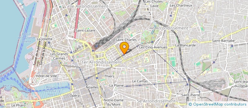 localisation de l'entreprise INDIVISION CREURER à MARSEILLE