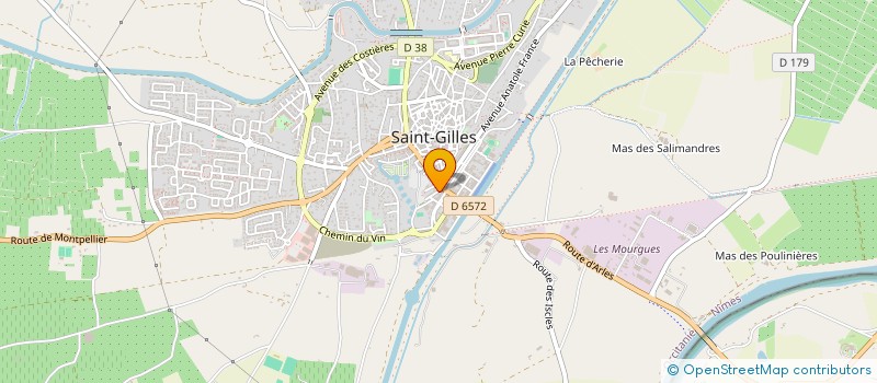 localisation de l'entreprise INDIVISION CRIADO à SAINT-GILLES