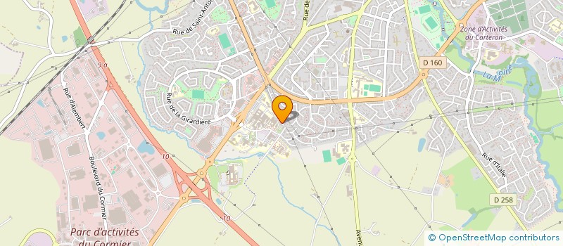 localisation de l'entreprise INDIVISION CROISIER JEREMY ET MINEAU ALEXIS  CHOLET