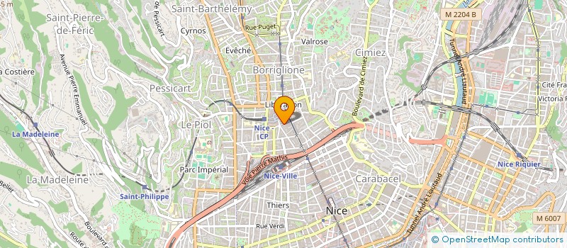 localisation de l'entreprise INDIVISION CROLET à NICE