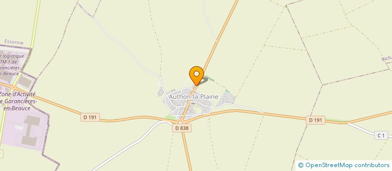 localisation de l'entreprise INDIVISION CROQUET REYNES  AUTHON-LA-PLAINE