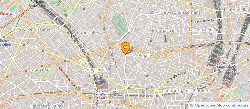 localisation de l'entreprise INDIVISION CROSNIER LUTZ  PARIS