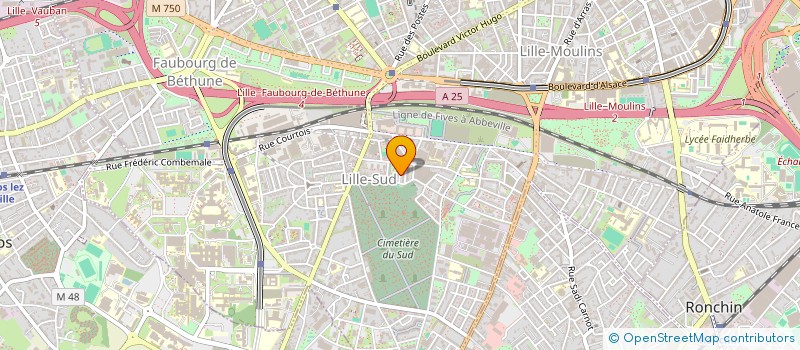 localisation de l'entreprise INDIVISION CROUTTE-CAMPAGNE à LILLE