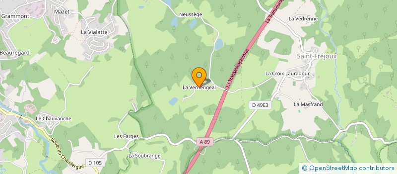 localisation de l'entreprise INDIVISION CRUVELIER-MALTHIEU  SAINT-FREJOUX