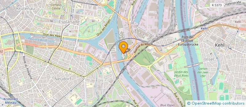 localisation de l'entreprise INDIVISION CURE/LEYRE à STRASBOURG