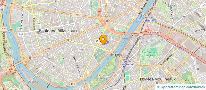 localisation de l'entreprise INDIVISION CURVALLE MUNOS à BOULOGNE-BILLANCOURT