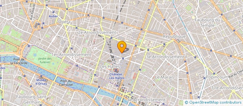 localisation de l'entreprise INDIVISION CUZACQ LEBRETON  PARIS