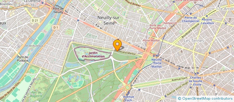 localisation de l'entreprise INDIVISION CW à NEUILLY-SUR-SEINE
