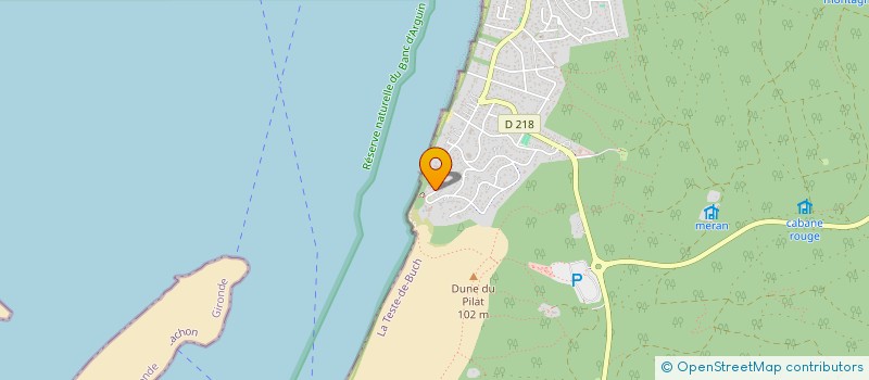 localisation de l'entreprise INDIVISION CXA DE JARNAC à LA TESTE-DE-BUCH