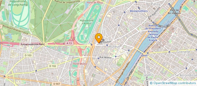 localisation de l'entreprise INDIVISION CYWIE  PARIS