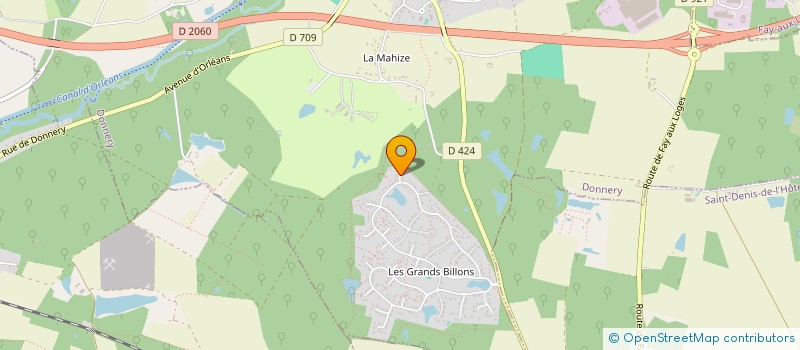 localisation de l'entreprise INDIVISION D'ADLER à DONNERY