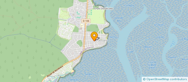 localisation de l'entreprise INDIVISION D'AMECOURT  LEGE-CAP-FERRET