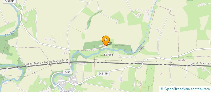 localisation de l'entreprise INDIVISION D ANDIGNE  AVOISE