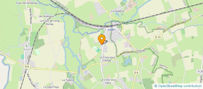 localisation de l'entreprise INDIVISION D&D LAGRANDERIE  MOON-SUR-ELLE