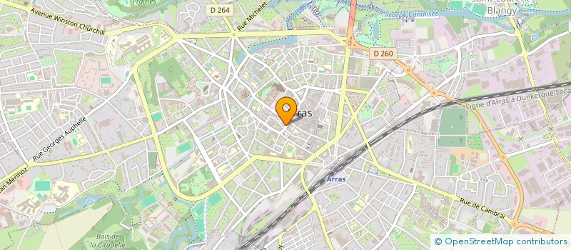 localisation de l'entreprise INDIVISION D'HOORNE à ARRAS