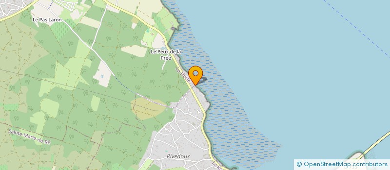localisation de l'entreprise INDIVISION DA CRUZ / CHEVRIER  RIVEDOUX-PLAGE