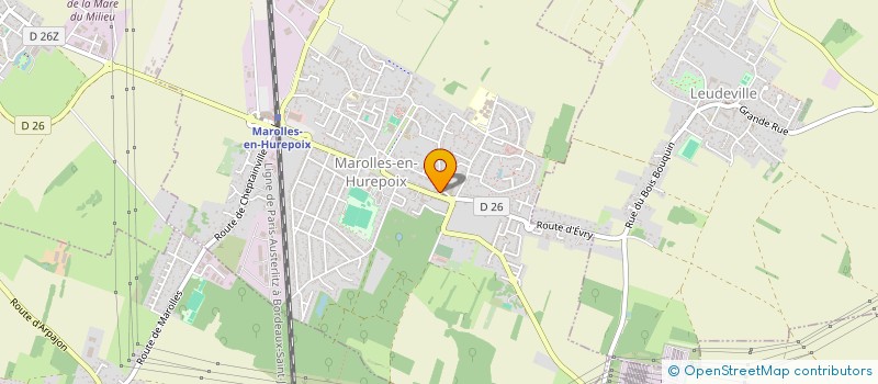 localisation de l'entreprise INDIVISION DA SILVA ROCHA ET ALVES ROCHA ET SA DA SILVA ROCHA  MAROLLES-EN-HUREPOIX