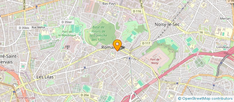 localisation de l'entreprise INDIVISION DA SILVA-SCURTI  ROMAINVILLE