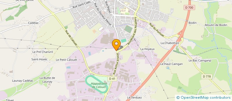 localisation de l'entreprise INDIVISION DAGORNE FILS à LOUDEAC