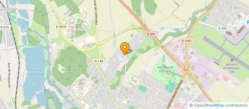 localisation de l'entreprise INDIVISION  DALES  -  LAPIE  BEAUVAIS