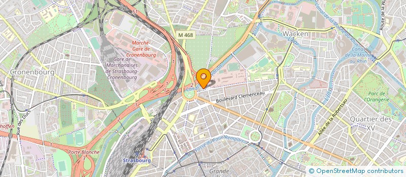 localisation de l'entreprise INDIVISION DALILA-GEOFFROY à STRASBOURG