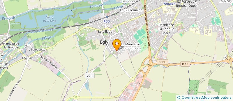 localisation de l'entreprise INDIVISION DALPRA  EGLY