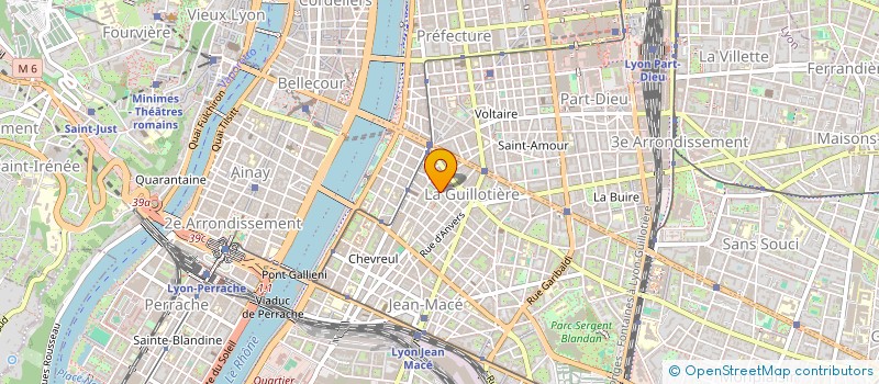 localisation de l'entreprise INDIVISION DAMIAN MARCHAND  LYON