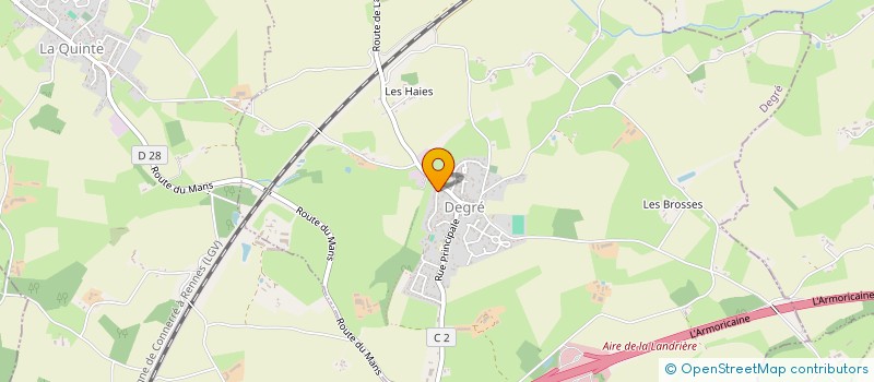 localisation de l'entreprise INDIVISION DAMIETTE / COSSON  DEGRE