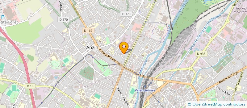 localisation de l'entreprise INDIVISION DAMO-DUPOUEY  ANZIN