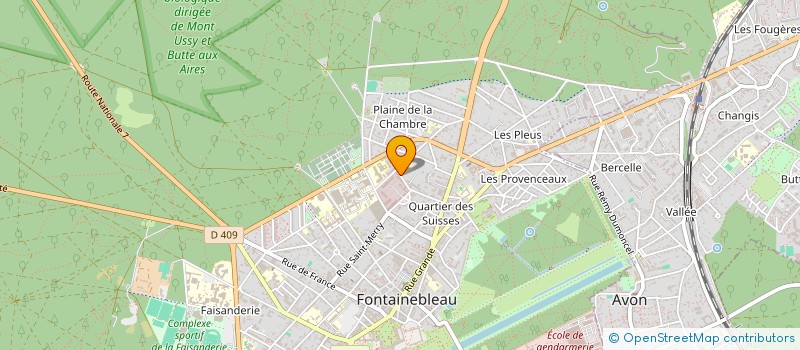 localisation de l'entreprise INDIVISION DANTAS / OLIVEIRA DOS SANTOS à FONTAINEBLEAU
