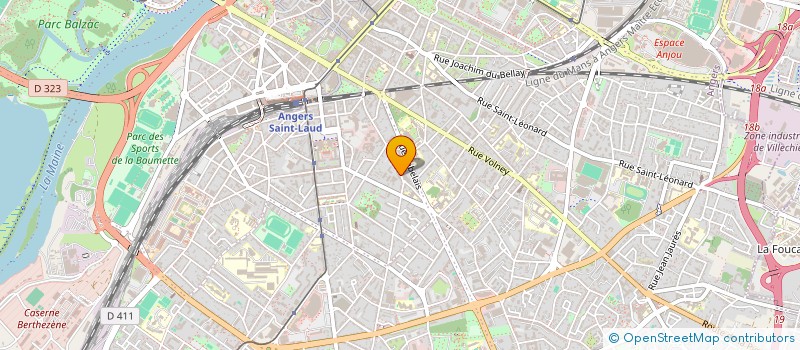 localisation de l'entreprise INDIVISION DANTEC BRIANNE à ANGERS