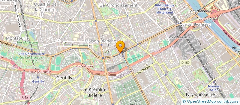 localisation de l'entreprise INDIVISION DARDENNE POISSON  PARIS