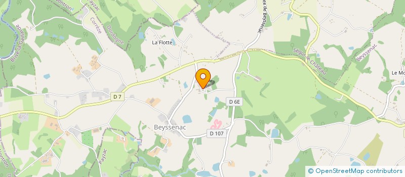 localisation de l'entreprise INDIVISION DARFEUILLE à BEYSSENAC