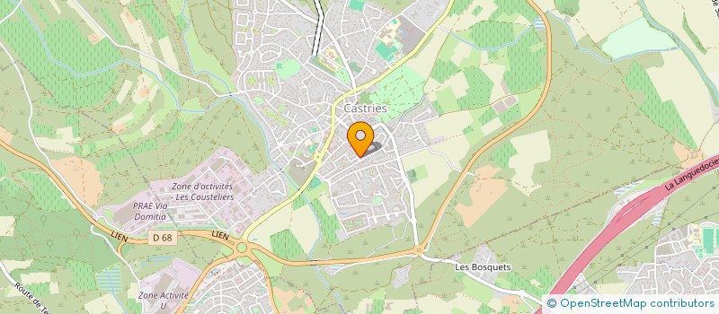 localisation de l'entreprise INDIVISION DARMON  CASTRIES