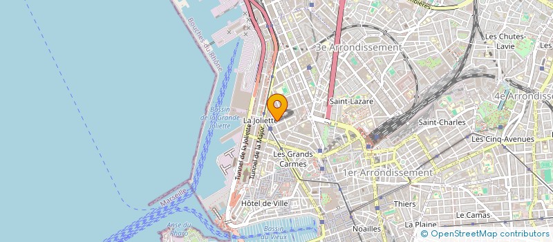localisation de l'entreprise INDIVISION DARMON-CURTET à MARSEILLE