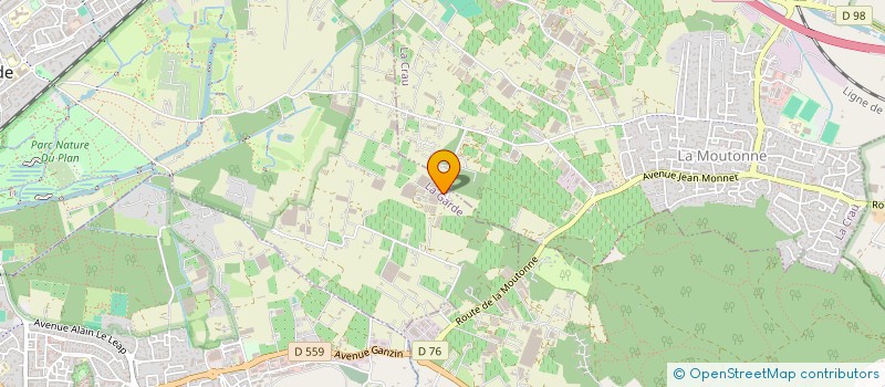 localisation de l'entreprise INDIVISION DARNON  LA GARDE