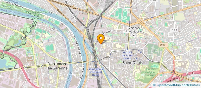 localisation de l'entreprise INDIVISION DARRAS IDIR  SAINT-DENIS
