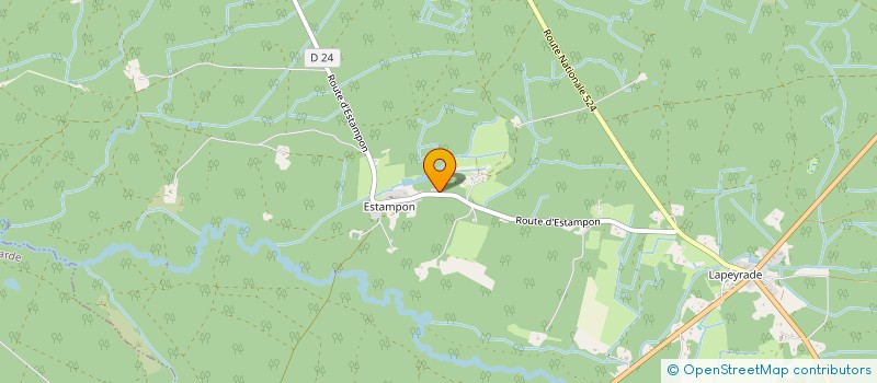 localisation de l'entreprise INDIVISION DARROUSSAT  LOSSE