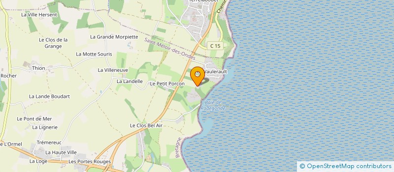 localisation de l'entreprise INDIVISION DARTIGE  SAINT-MELOIR-DES-ONDES