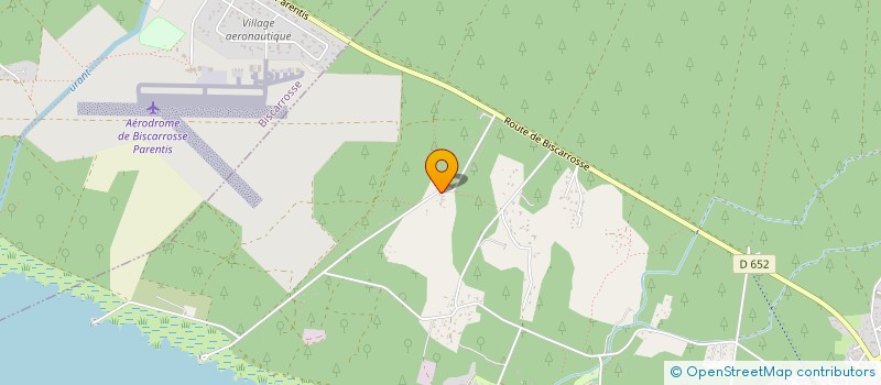 localisation de l'entreprise INDIVISION DARTIGUES  PARENTIS EN BORN