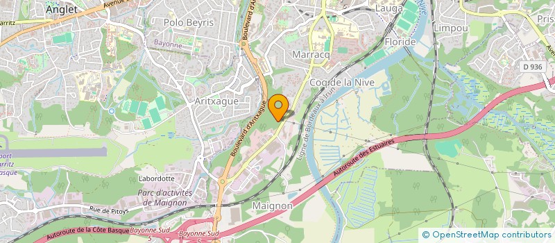 localisation de l'entreprise INDIVISION DAUGAREIL à BAYONNE