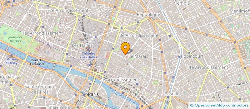 localisation de l'entreprise INDIVISION DAUGERON  PARIS