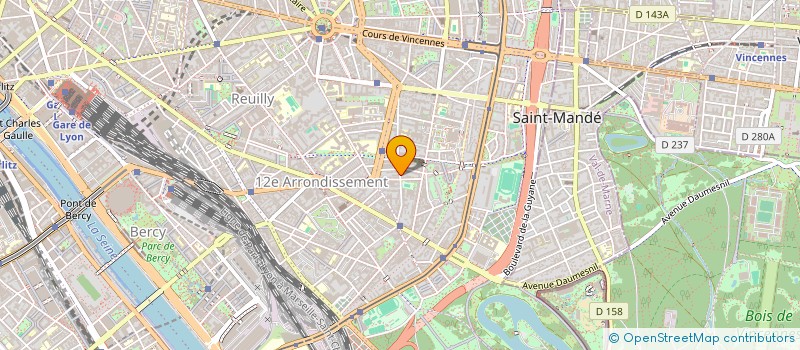localisation de l'entreprise INDIVISION DAUPHIN  PARIS