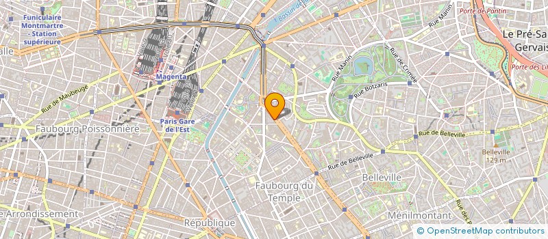 localisation de l'entreprise INDIVISION   DAUVERGNE  PARIS