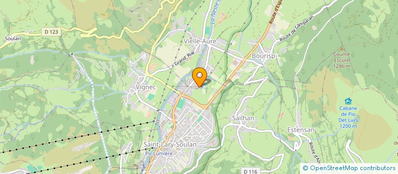 localisation de l'entreprise INDIVISION DAVIAU LEHNERTZ  VIELLE-AURE