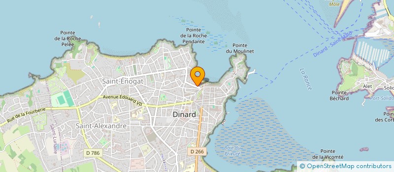 localisation de l'entreprise INDIVISION DAVID GUIET THOMAS GUIET  DINARD