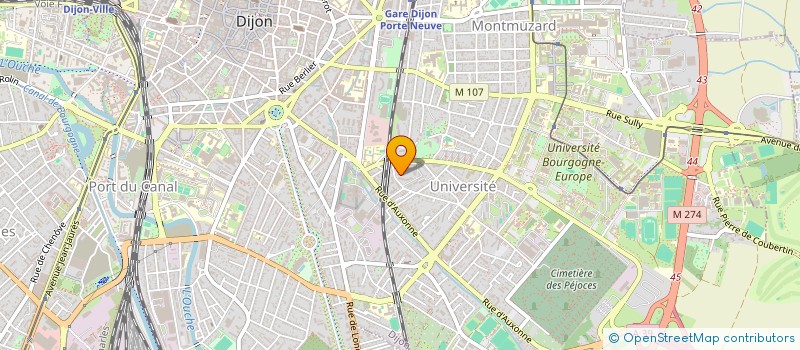 localisation de l'entreprise INDIVISION DAVID / JOULIE à DIJON