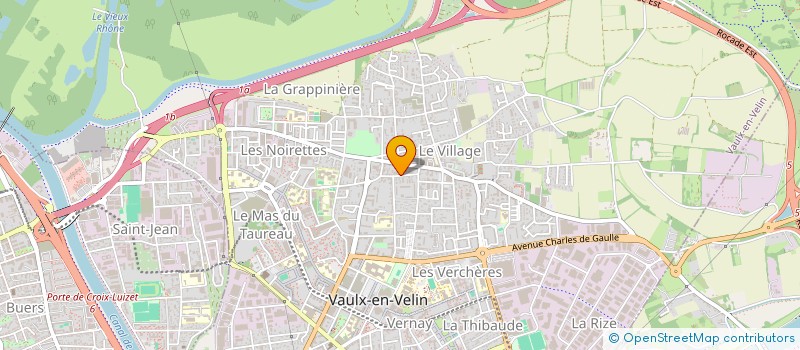 localisation de l'entreprise INDIVISION DAVID MANSOUR AL BRATO  VAULX-EN-VELIN